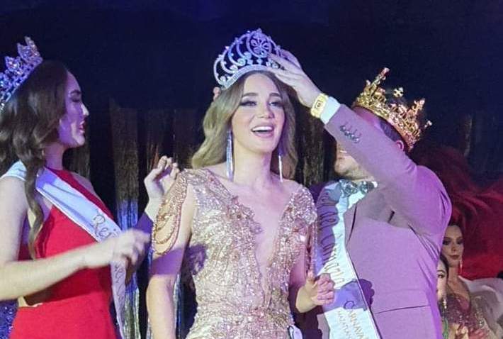 Cristina Guillén, es coronada como Reina Internacional del Pacífico 2023.