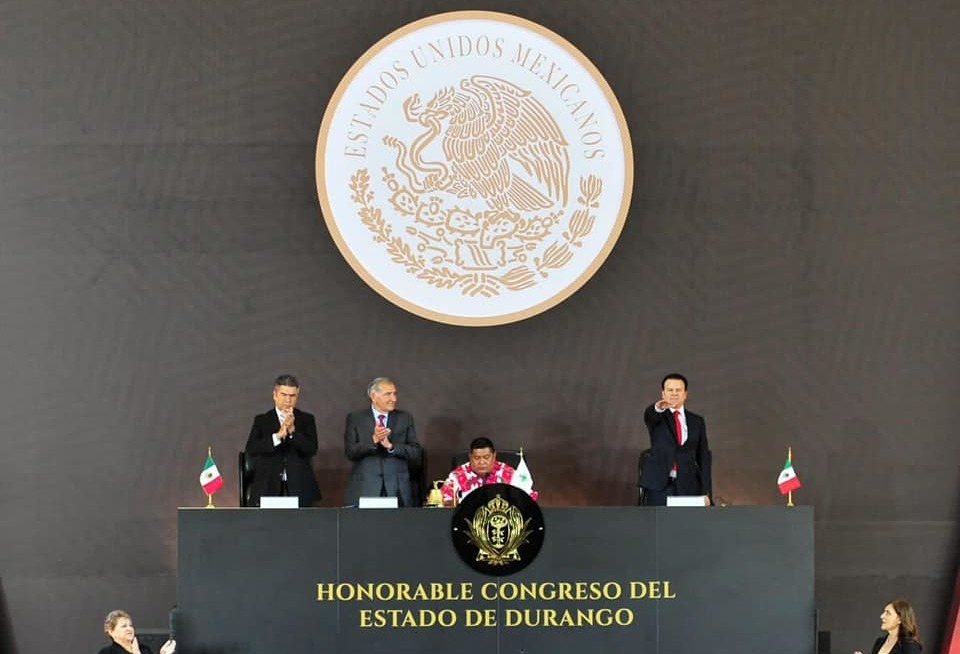  El Dr. Rubén Rocha Moya asiste a toma de posesión de gobernador de Durango