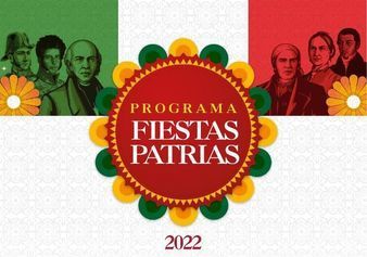Programa de los festejos por el aniversario de la independencia de México en la explanada del Ayuntamiento de AHOME