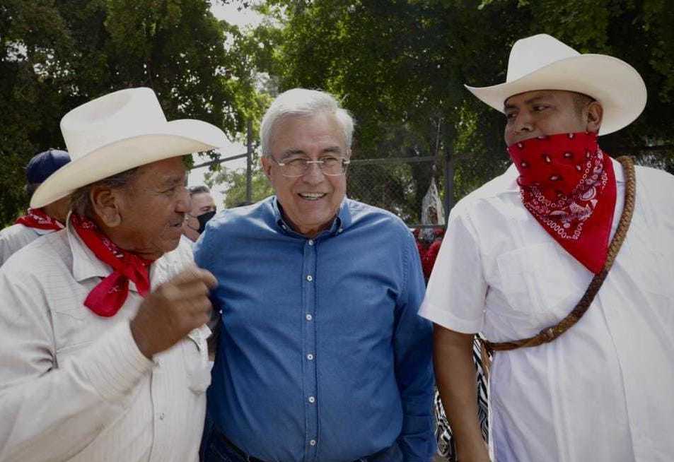 Rocha se reunió con gobernadores tradicionales indígenas.