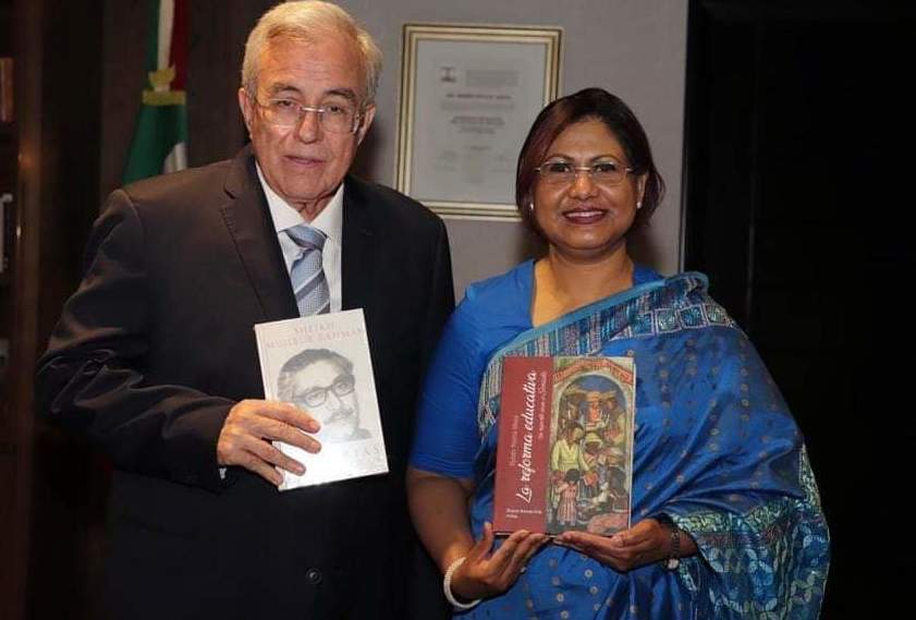 Gobernador Rocha revisa oportunidades comerciales con la Embajadora de la República Popular de Bangladesh. 