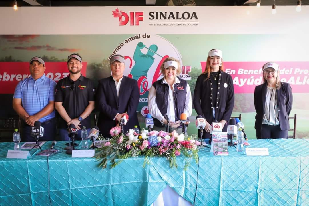 Habrá Torneo de Golf a beneficio de DIF SINALOA.