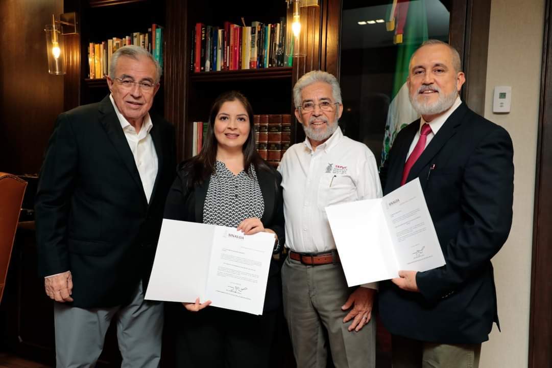  Nombra el Gobernador Rubén Rocha Moya  a nuevos funcionarios en Obras Públicas, en COEPRISS, UPN y Tec Guasave. 