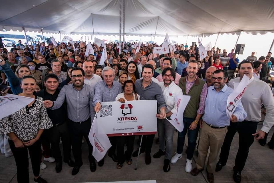 Gobierno de Sinaloa pone en marcha Atienda para micro empresarios del sector abarrotero.