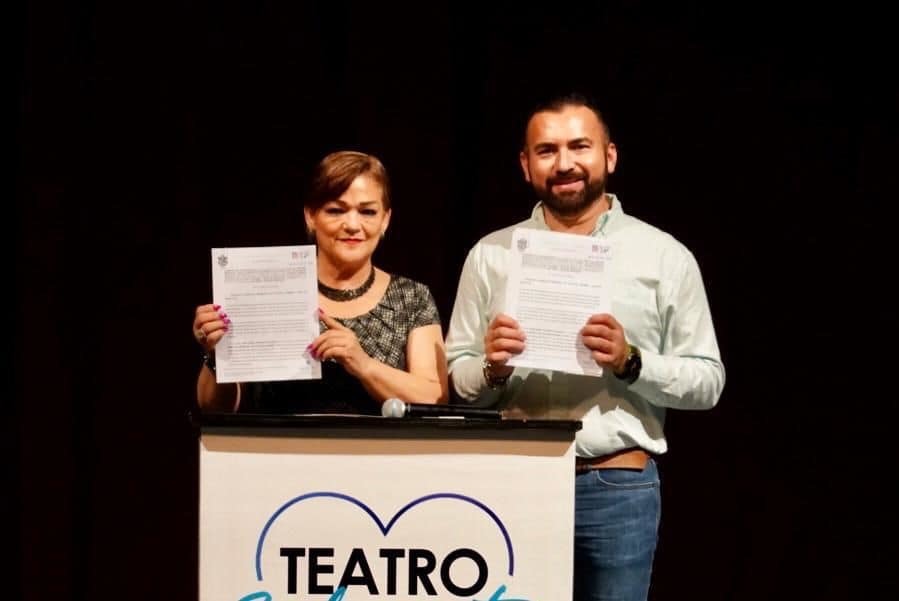 Sistema DIF Mazatlán y el Instituto de Cultura firman convenio "Teatro Incluyente".