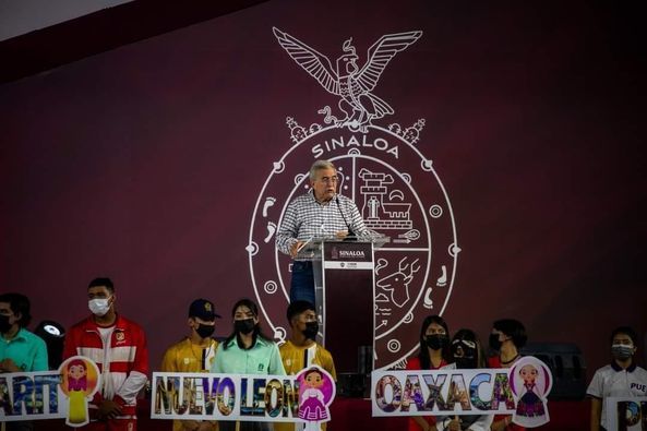 Rocha inaugura los Juegos Nacionales CONADE 2022.     