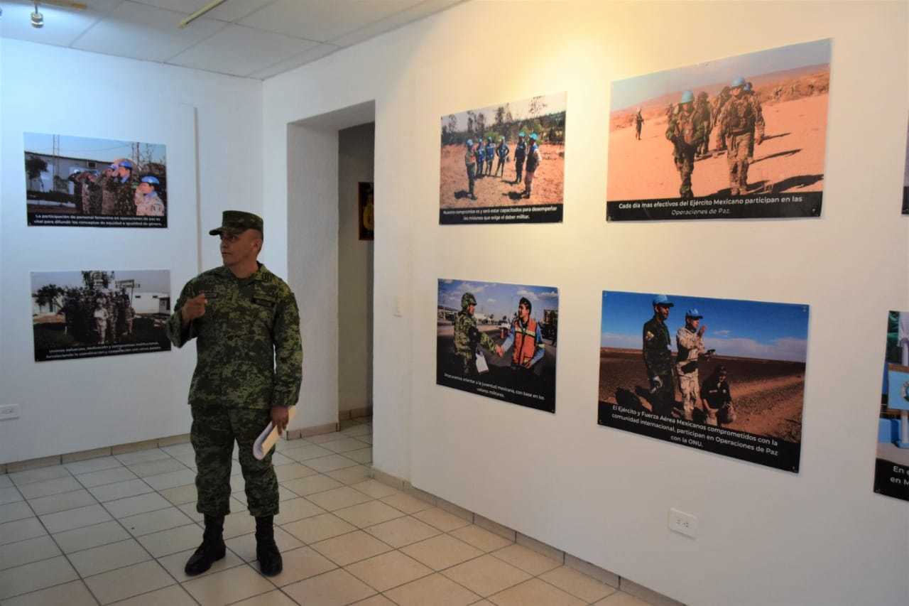 Ejército Mexicano inaugura exposición fotográfica 