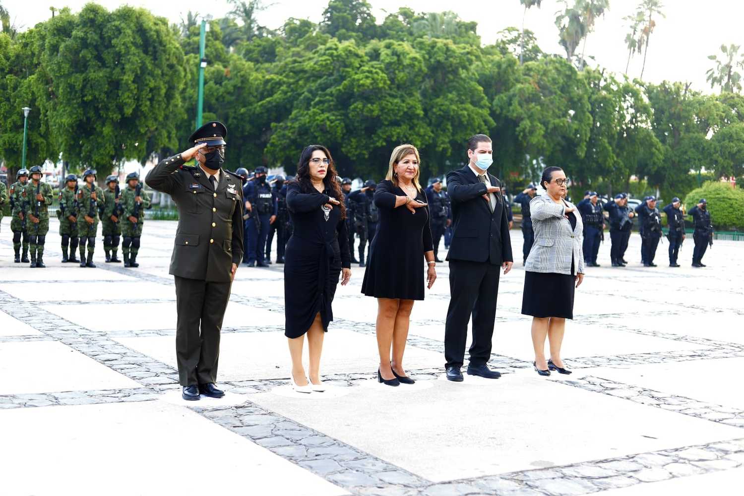  Autoridades conmemoran el 201 aniversario de la Consumación de la Independencia.