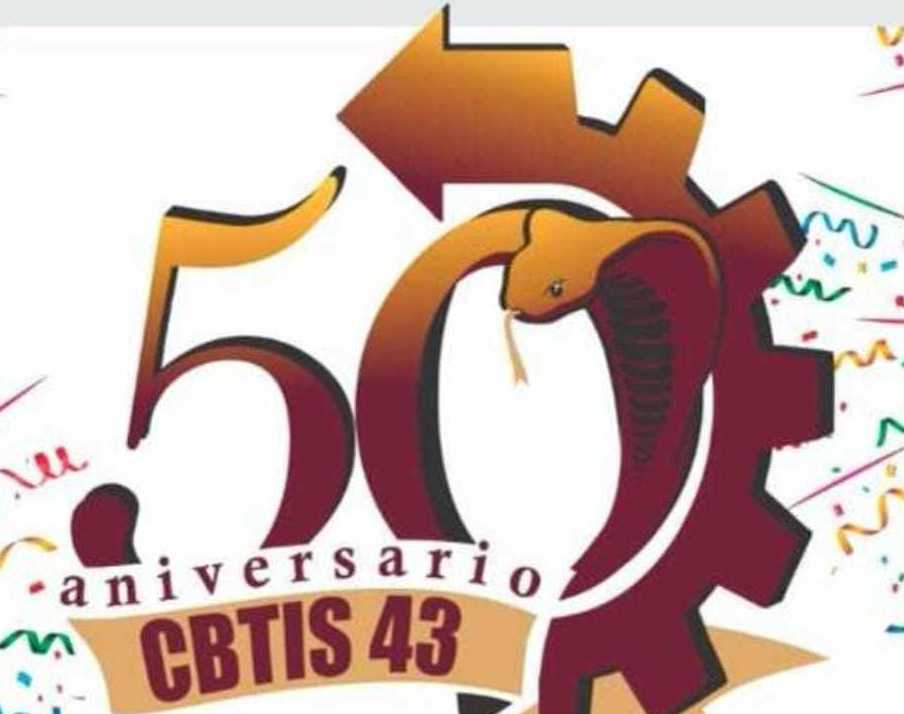 Inician los festejos del 50 Aniversario del CBTis43.