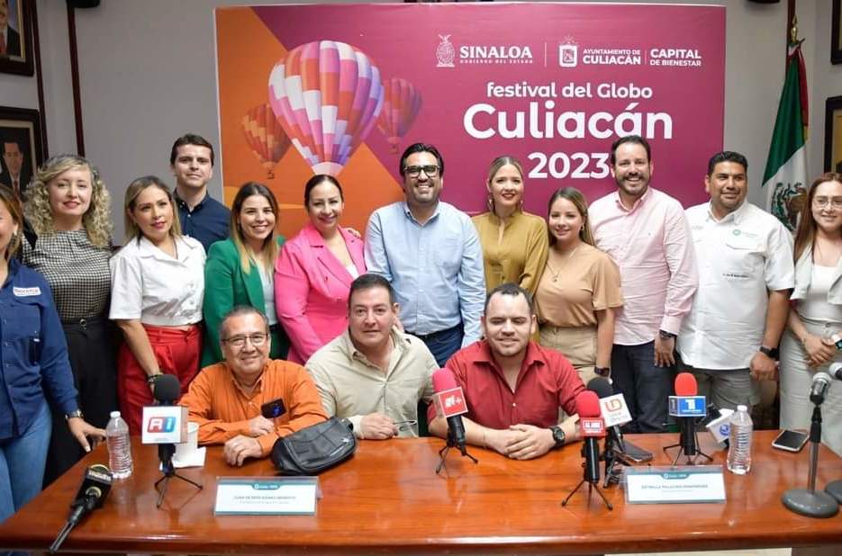  El Primer Festival del Globo generará una gran promoción turística para Culiacán: Juan de Dios Gámez. 