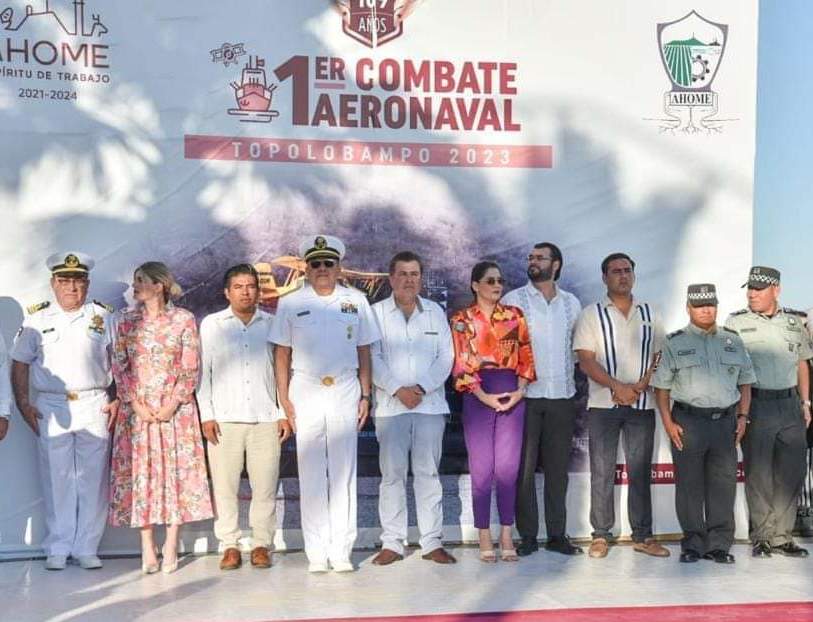 Conmemoran en Topolobampo el 109 Aniversario del Primer Combate Aeronaval del Mundo.