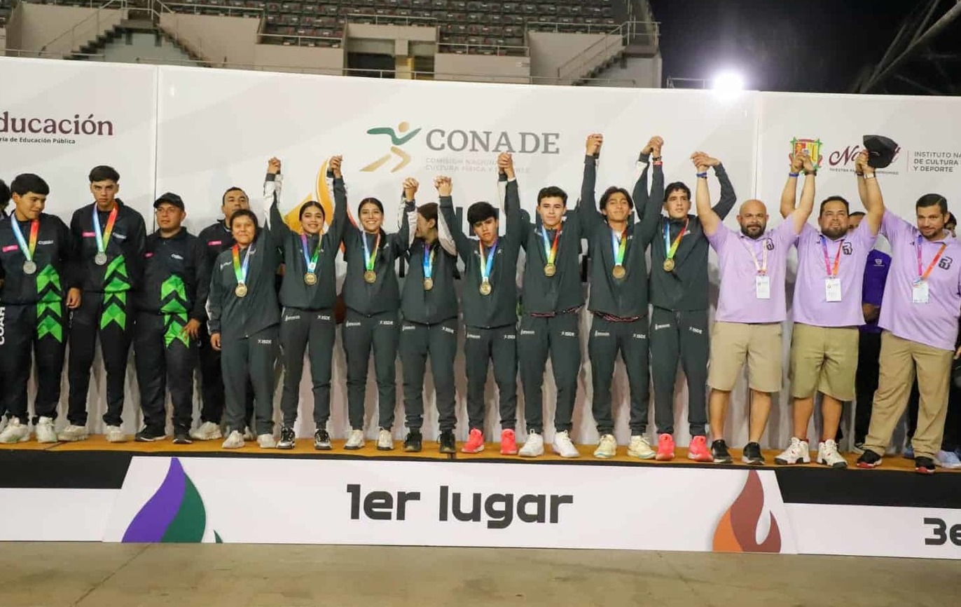      Sinaloa logra Oro y Plata en la Olimpiada Nacional CONADE 2026, destaca tricampeonato en juvenil menor mixto en Beisbol 5
