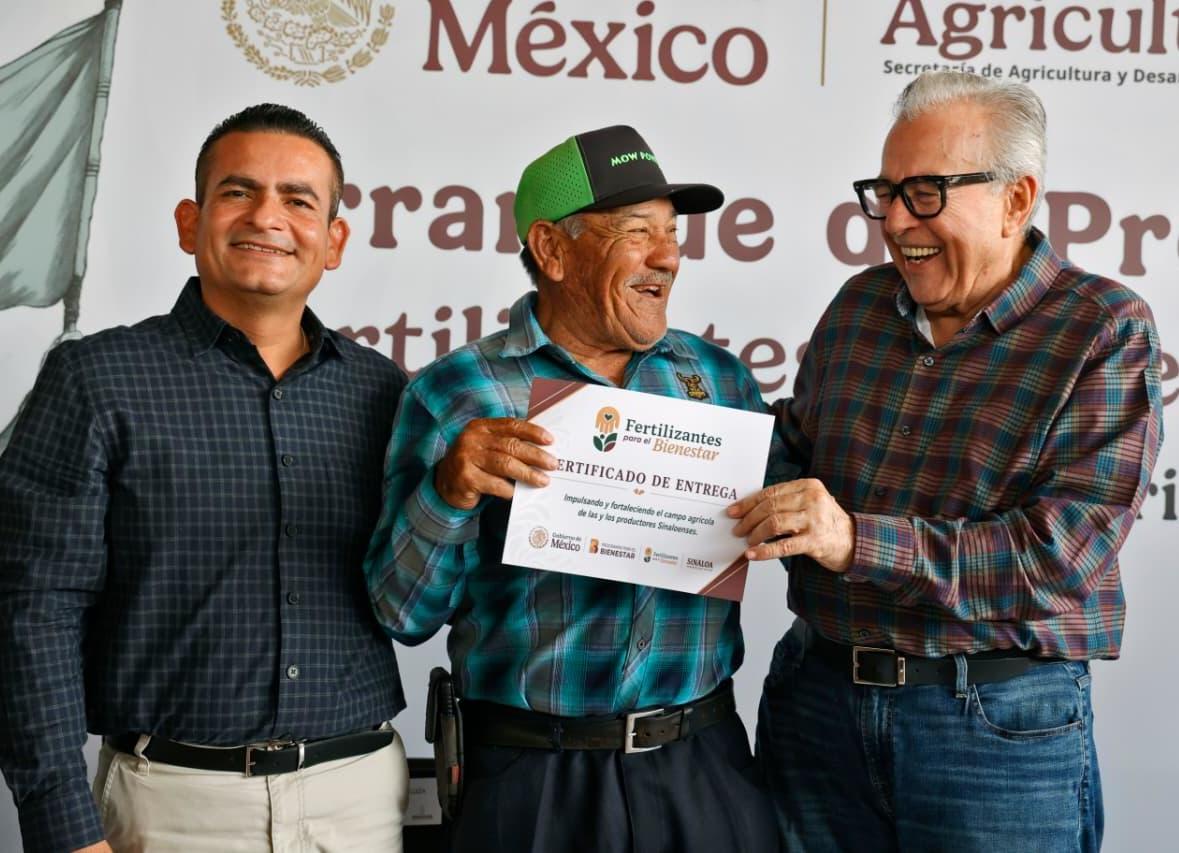      Arranca en Sinaloa el Programa de Fertilizantes para el Bienestar