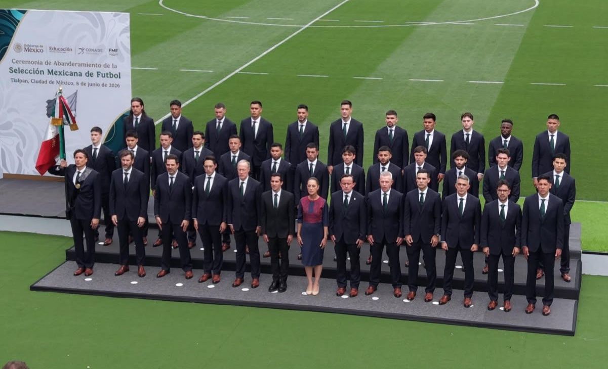 Claudia Sheinbaum abandera a Selección Mexicana por Mundial 2026