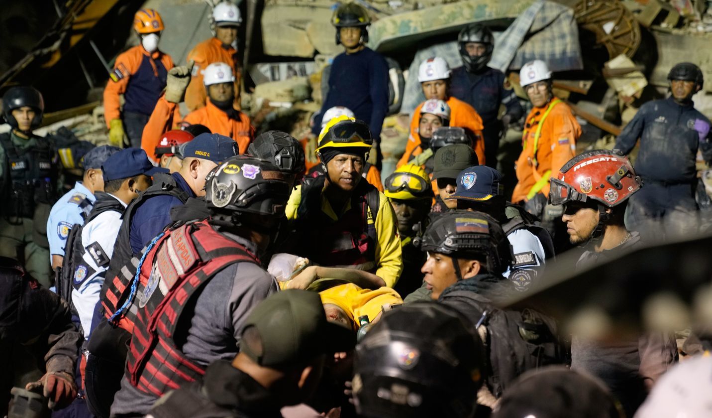         188 muertos y 1,520 heridos por terremotos en Venezuela