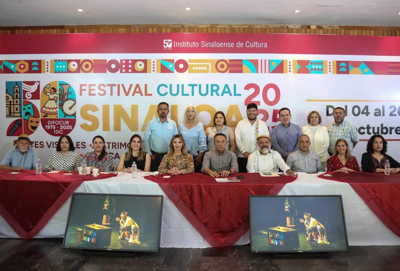 El Festival Cultural Sinaloa 2025 ofrecerá 300 actividades con más de 1,500 artistas de 12 países. 