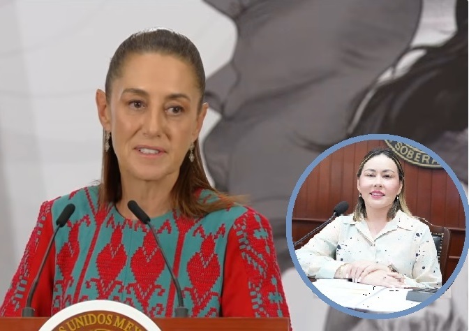      Claudia Sheinbaum confirmó que sostendrá una reunión con la gobernadora interina de Sinaloa, Yeraldine Bonilla.