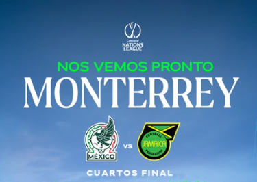 Revelan fecha y hora del México vs Jamaica en Monterrey     