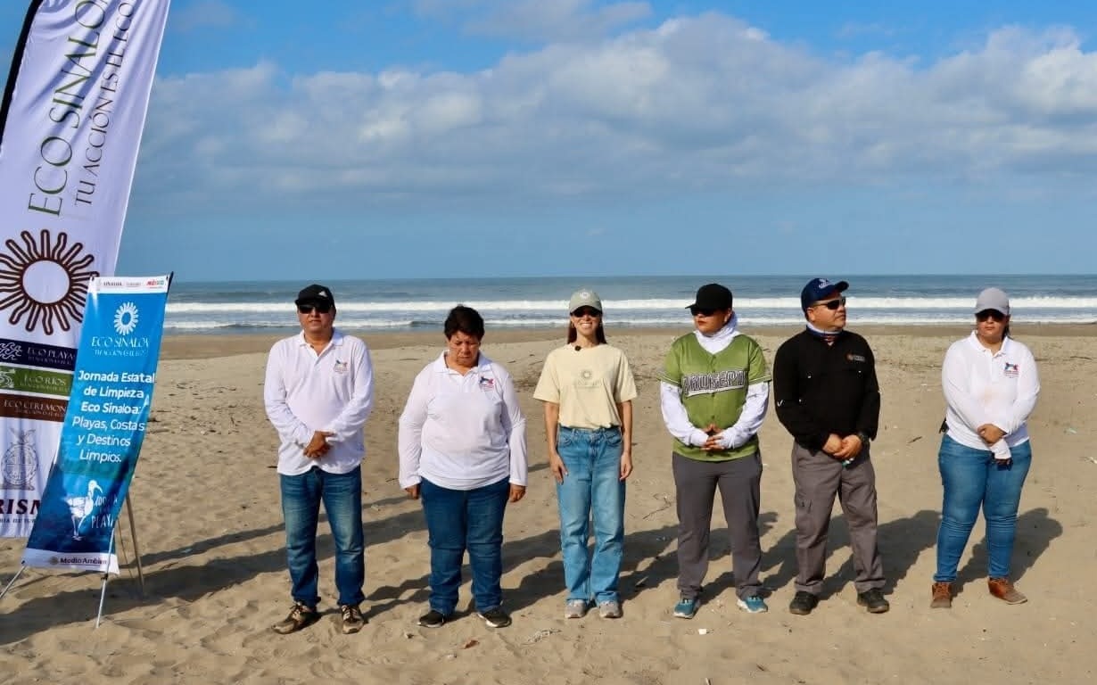        Sectur promueve conservación de playas y destinos turísticos con Jornada “Eco Sinaloa”
