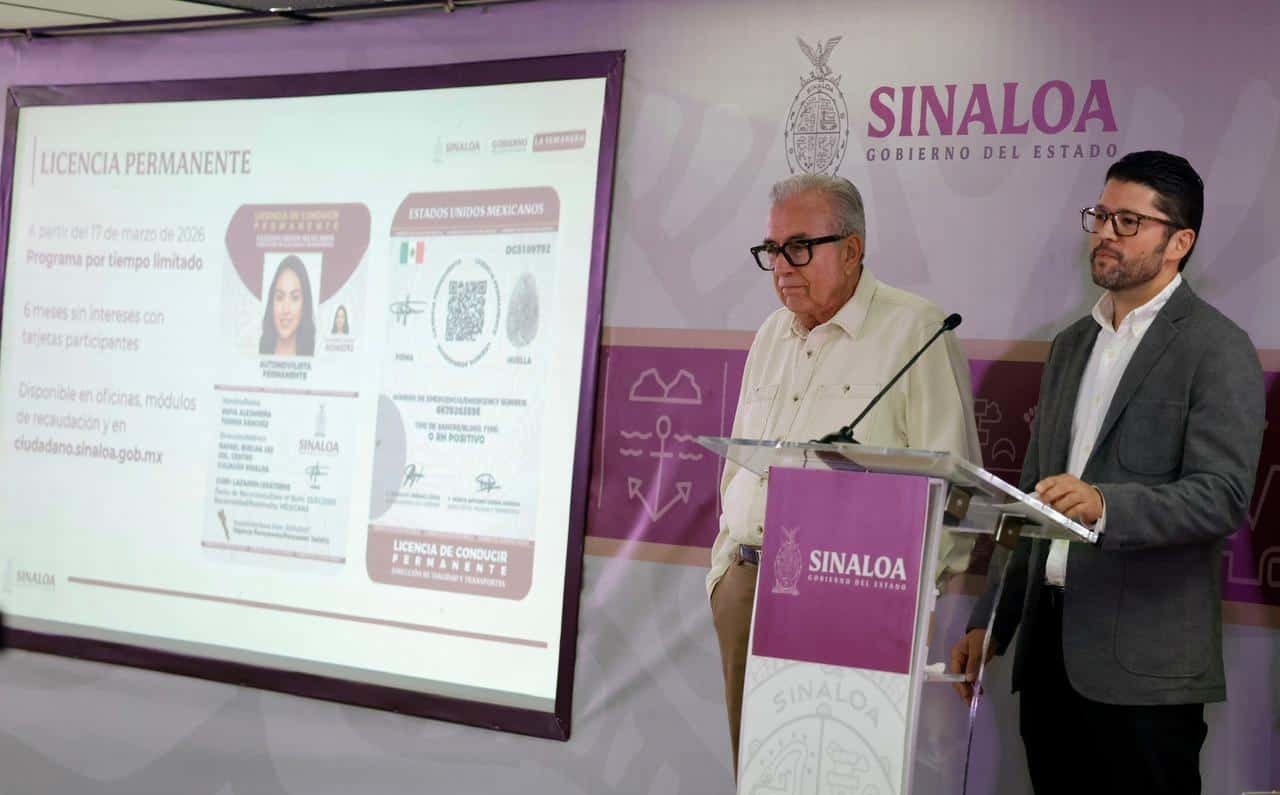      Licencias de conducir serán permanentes por mandato de Ley aprobada por el Congreso de Sinaloa: SATES 