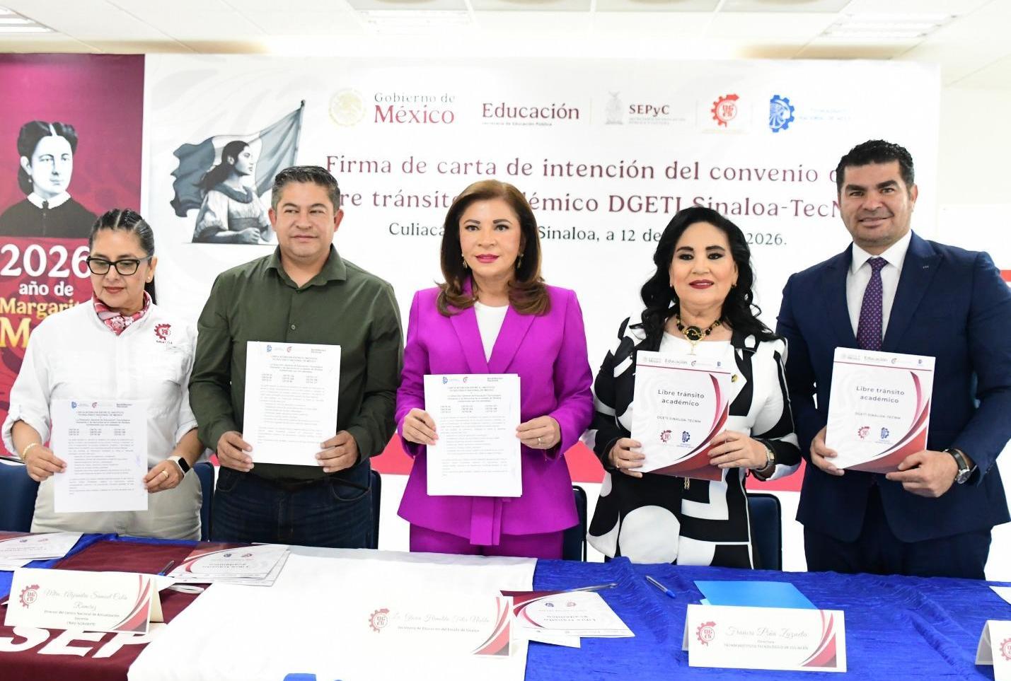      Suman esfuerzos Gobierno Federal y del Estado para fortalecer el sistema de educación tecnológica en Sinaloa