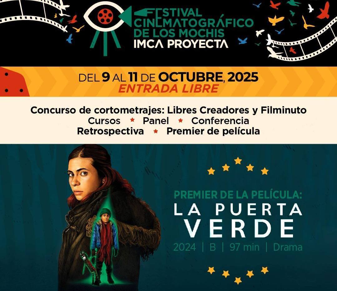  Festival Cinematográfico de Los Mochis IMCA Proyecta del 9 al 11 de Octubre 