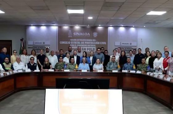 Preparados los tres órdenes de Gobierno para atender posibles contingencias del "Huracán Polo" en Sinaloa: Gobernadora Graciela Domínguez.      