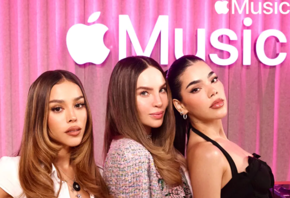 Belinda, Danna Paola y Kenia Os, consideradas las actuales “reinas del pop mexicano”, anunciaron su próxima colaboración musical        