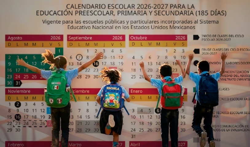         SEP publica calendario oficial del ciclo escolar 2026‑2027