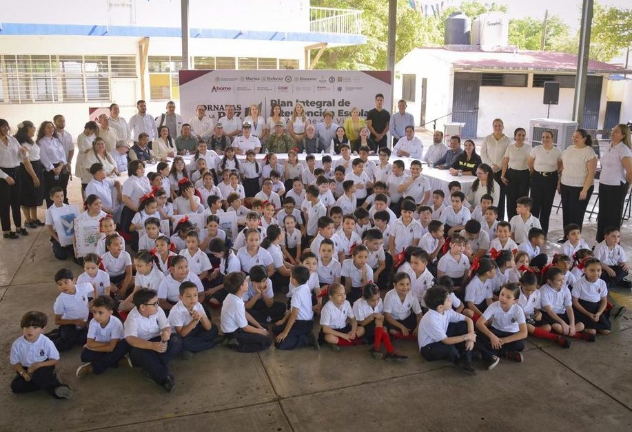 Inicia Programa Integral de Intervención Escolar “Ahome sin Violencia”.