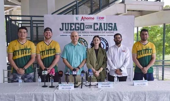 Juego con causa Cañeros vs Algodoneros apoyará a niñas, niños y adolescentes de PANNASIR DIF Ahome.