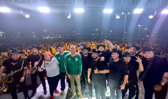 Saldo blanco en evento musical en el estacionamiento del CUM; al que asistieron alrededor de 30 mil personas.