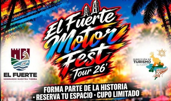 El Fuerte listo para el Motor Fest 2026.