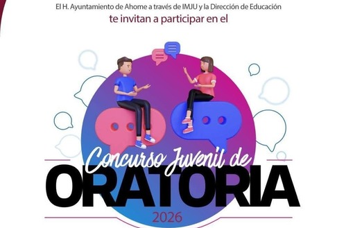 Convocan IMJU y Educación al Concurso Juvenil de Oratoria 2026 en Ahome.