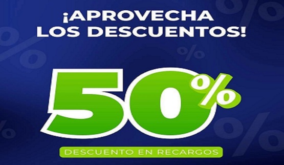 JAPAMA ofrece el 50% de descuento en recargos hasta el 18 de Agosto