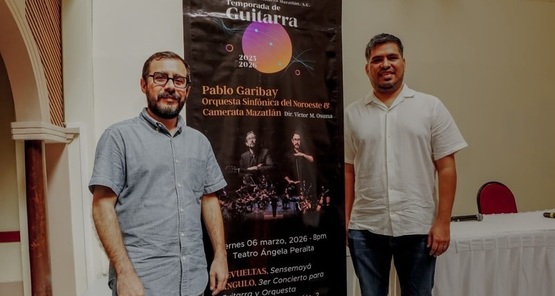 Anuncian magno concierto para el cierre de la Temporada de Guitarra 2025-2026.