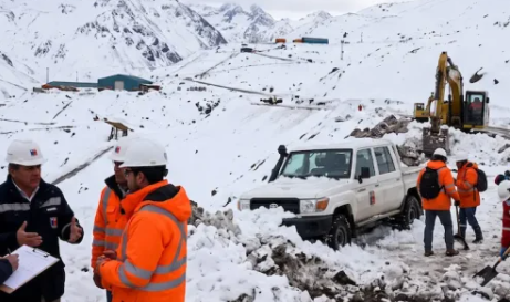 Avalancha en mina de Chile causa la muerte de dos trabajadores