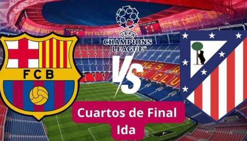 Champions League: Horario y canal del Barcelona vs Atlético de Madrid (ida)