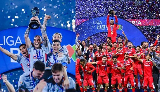 Cruz Azul enfrentará a Toluca por el Campeón de Campeones
