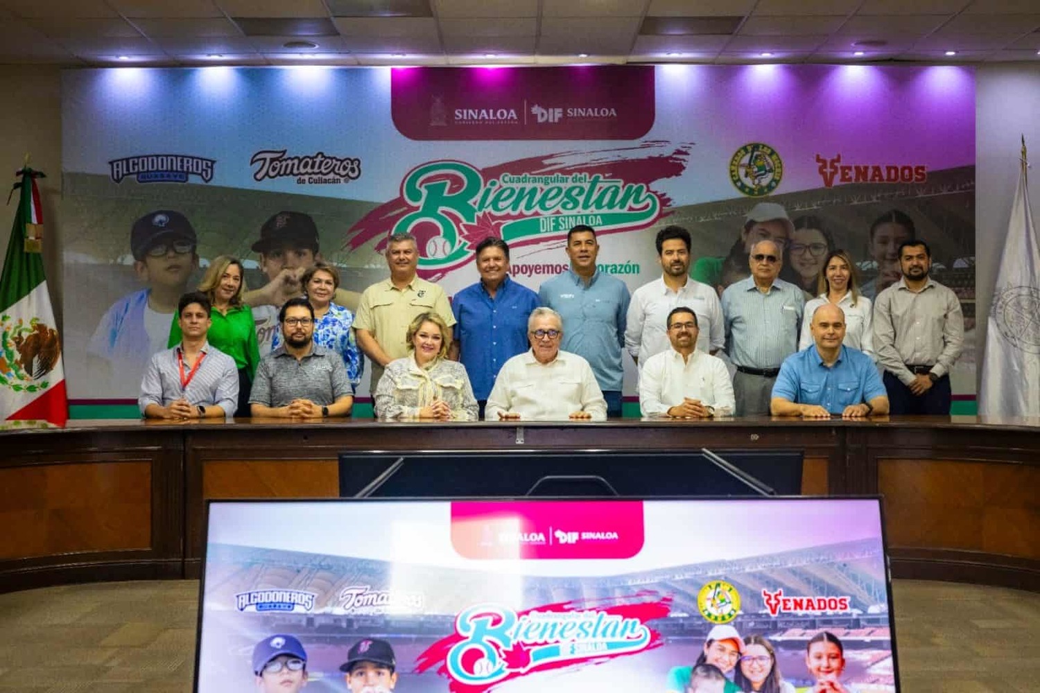  Trasplante renal infantil, propósito del Cuadrangular del Bienestar de Beisbol DIF Sinaloa, anuncia gobernador Rocha Moya  