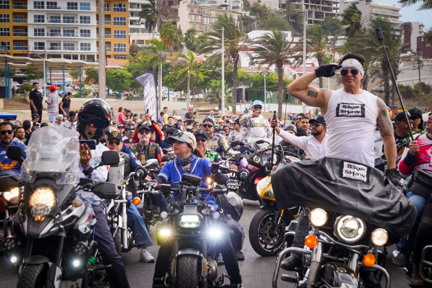  Vive Mazatlán un espectacular cierre de la Semana de la Moto.