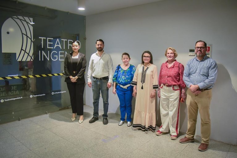          Autoridades de IMCA y municipales realizan recorrido físico del Teatro Ingenio en el marco de la entrega – recepción.