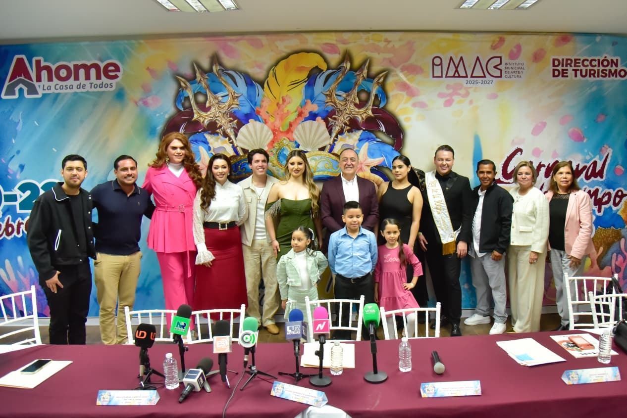     Invitan a Carnaval Topolobampo 2026 “Fantasías la Magia del Mar”, del 19 al 22 de febrero.  