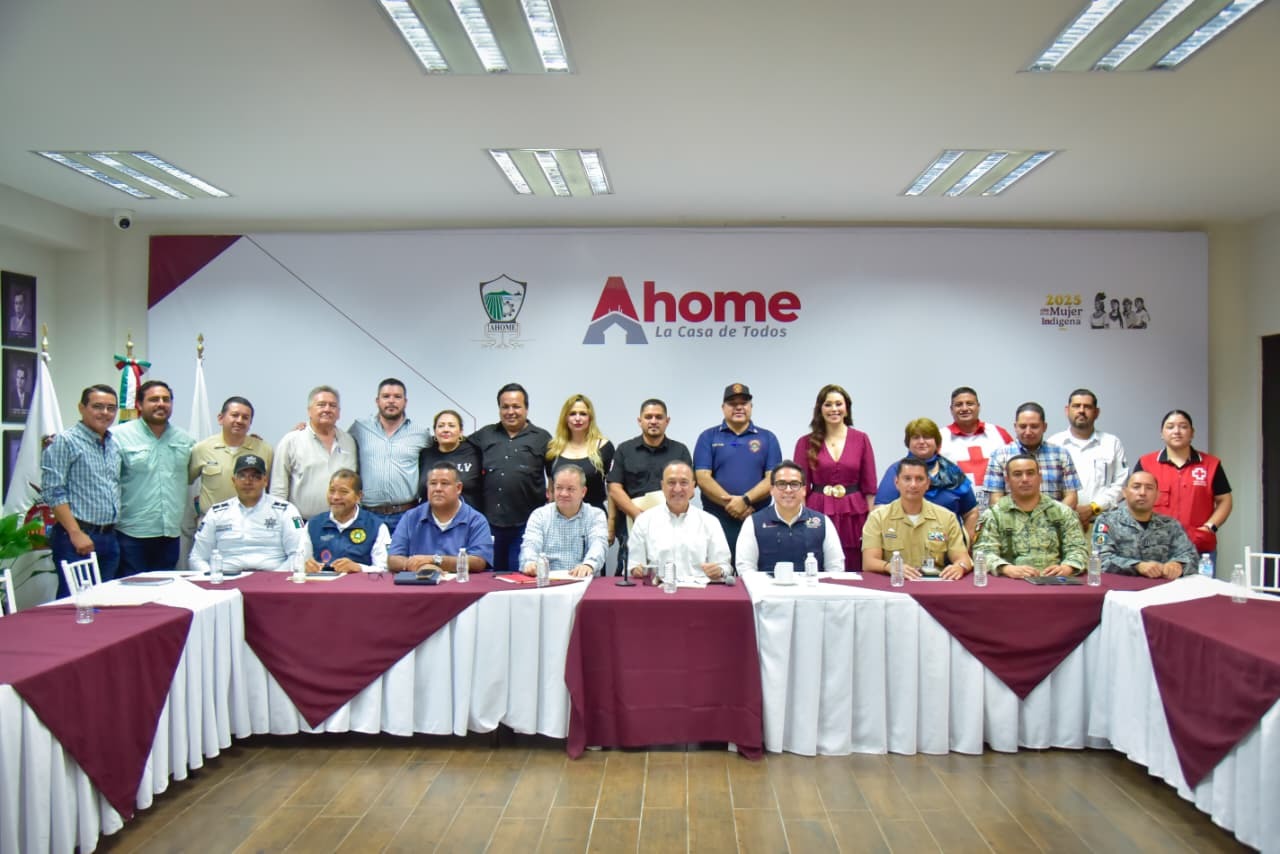 Autoridades afinan el Operativo Semana Santa 2026 en Ahome.