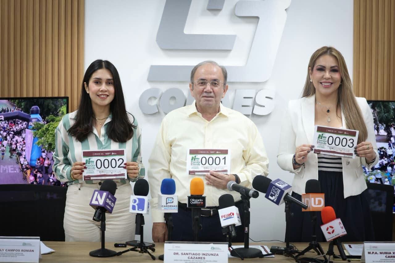 Convoca COBAES a la 11.ª Carrera de Convivencia “Píntate de Verde 5K”; esperan 21 mil participantes.   