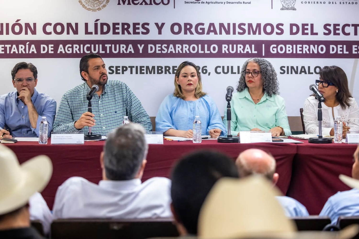 Da inicio la primera reunión del Gabinete Federal con la Secretaria de SADER en Sinaloa; compromisos de la Presidenta Claudia Sheinbaum