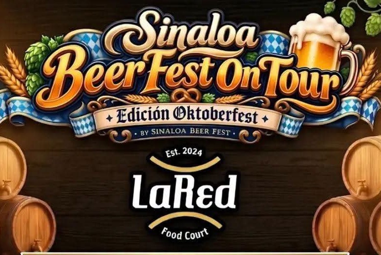 Anuncian la edición Oktoberfest del Sinaloa Beer Fest para impulsar la cerveza artesanal y la gastronomía local.      