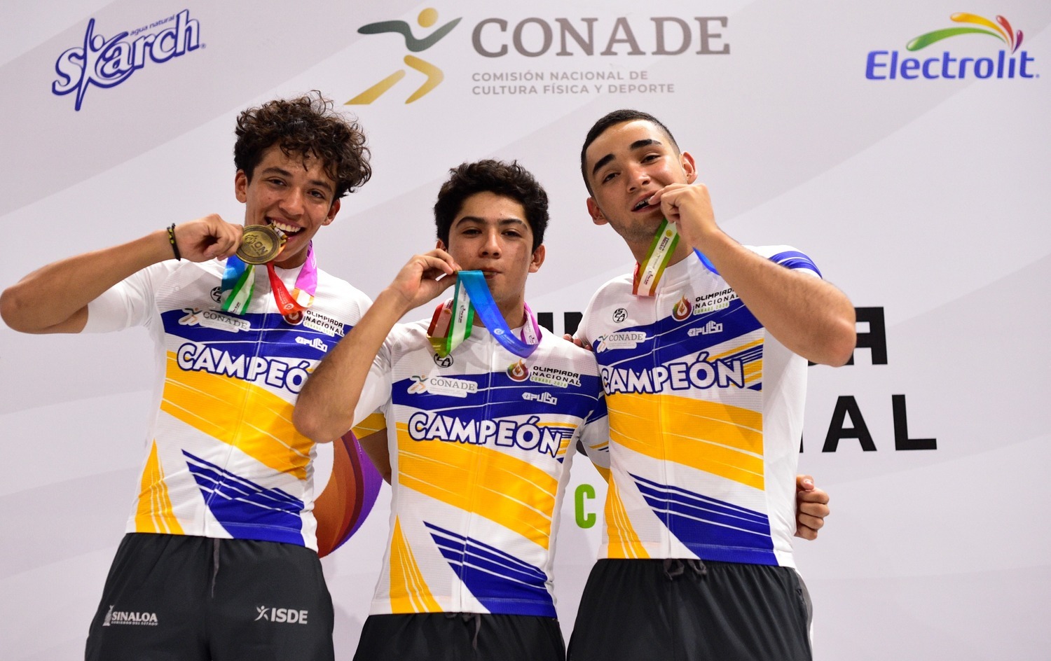 Medallas de Oro, Plata y Bronce para Sinaloa dentro del Ciclismo en Olimpiada Nacional CONADE en Jalisco. 