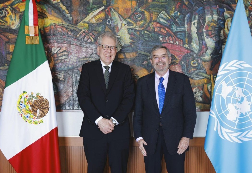      México refrenda apoyo a la ONU y al multilateralismo 