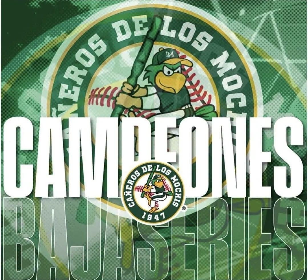 Cañeros de Los Mochis son CAMPEONES en la Baja Series 2026 